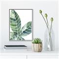 Picture of Tropical Leaf IV _GroupedProduct_Rectangle_Portrait_Canvas_Framed_