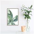 Picture of Tropical Leaf IV _GroupedProduct_Rectangle_Portrait_Canvas_Framed_