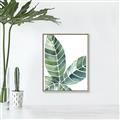 Picture of Tropical Leaf IV _GroupedProduct_Rectangle_Portrait_Canvas_Framed_