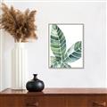 Picture of Tropical Leaf IV _GroupedProduct_Rectangle_Portrait_Canvas_Framed_