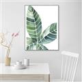 Picture of Tropical Leaf IV _GroupedProduct_Rectangle_Portrait_Canvas_Framed_