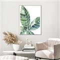Picture of Tropical Leaf IV _GroupedProduct_Rectangle_Portrait_Canvas_Framed_