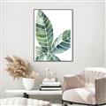 Picture of Tropical Leaf IV _GroupedProduct_Rectangle_Portrait_Canvas_Framed_