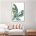 Picture of Tropical Leaf IV _GroupedProduct_Rectangle_Portrait_Canvas_Framed_