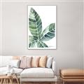 Picture of Tropical Leaf IV _GroupedProduct_Rectangle_Portrait_Canvas_Framed_