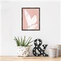 Picture of Pink Palm I _GroupedProduct_Rectangle_Portrait_Canvas_Framed_