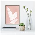 Picture of Pink Palm I _GroupedProduct_Rectangle_Portrait_Canvas_Framed_