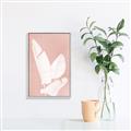 Picture of Pink Palm I _GroupedProduct_Rectangle_Portrait_Canvas_Framed_