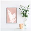 Picture of Pink Palm I _GroupedProduct_Rectangle_Portrait_Canvas_Framed_