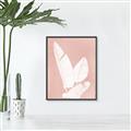 Picture of Pink Palm I _GroupedProduct_Rectangle_Portrait_Canvas_Framed_