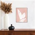 Picture of Pink Palm I _GroupedProduct_Rectangle_Portrait_Canvas_Framed_