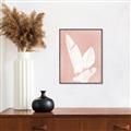 Picture of Pink Palm I _GroupedProduct_Rectangle_Portrait_Canvas_Framed_