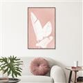 Picture of Pink Palm I _GroupedProduct_Rectangle_Portrait_Canvas_Framed_