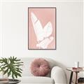 Picture of Pink Palm I _GroupedProduct_Rectangle_Portrait_Canvas_Framed_