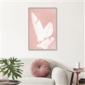 Picture of Pink Palm I _GroupedProduct_Rectangle_Portrait_Canvas_Framed_