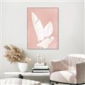 Picture of Pink Palm I _GroupedProduct_Rectangle_Portrait_Canvas_Framed_