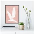 Picture of Pink Palm II _GroupedProduct_Rectangle_Portrait_Canvas_Framed_