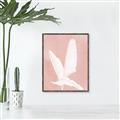 Picture of Pink Palm II _GroupedProduct_Rectangle_Portrait_Canvas_Framed_