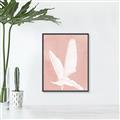 Picture of Pink Palm II _GroupedProduct_Rectangle_Portrait_Canvas_Framed_