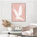 Picture of Pink Palm II _GroupedProduct_Rectangle_Portrait_Canvas_Framed_