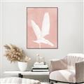 Picture of Pink Palm II _GroupedProduct_Rectangle_Portrait_Canvas_Framed_