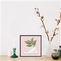 Picture of Plant Shoe Pink _GroupedProduct_Square_Canvas_Framed_