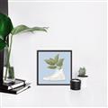 Picture of Plant Shoe Blue I _GroupedProduct_Square_Canvas_Framed_