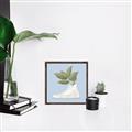 Picture of Plant Shoe Blue I _GroupedProduct_Square_Canvas_Framed_