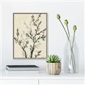 Picture of Shadow Botanical II _GroupedProduct_Rectangle_Portrait_Canvas_Framed_