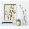 Picture of Shadow Botanical II _GroupedProduct_Rectangle_Portrait_Canvas_Framed_