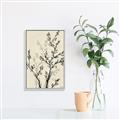 Picture of Shadow Botanical II _GroupedProduct_Rectangle_Portrait_Canvas_Framed_