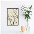 Picture of Shadow Botanical II _GroupedProduct_Rectangle_Portrait_Canvas_Framed_
