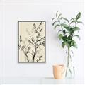 Picture of Shadow Botanical II _GroupedProduct_Rectangle_Portrait_Canvas_Framed_