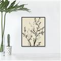 Picture of Shadow Botanical II _GroupedProduct_Rectangle_Portrait_Canvas_Framed_
