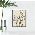 Picture of Shadow Botanical II _GroupedProduct_Rectangle_Portrait_Canvas_Framed_
