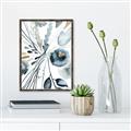 Picture of Dainty Bloom Gray I  _GroupedProduct_Rectangle_Portrait_Canvas_Framed_