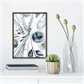 Picture of Dainty Bloom Gray I  _GroupedProduct_Rectangle_Portrait_Canvas_Framed_