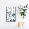 Picture of Dainty Bloom Gray I  _GroupedProduct_Rectangle_Portrait_Canvas_Framed_