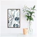Picture of Dainty Bloom Gray I  _GroupedProduct_Rectangle_Portrait_Canvas_Framed_