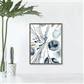 Picture of Dainty Bloom Gray I  _GroupedProduct_Rectangle_Portrait_Canvas_Framed_