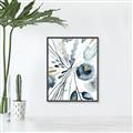 Picture of Dainty Bloom Gray I  _GroupedProduct_Rectangle_Portrait_Canvas_Framed_