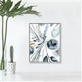Picture of Dainty Bloom Gray I  _GroupedProduct_Rectangle_Portrait_Canvas_Framed_