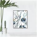 Picture of Dainty Bloom Gray I  _GroupedProduct_Rectangle_Portrait_Canvas_Framed_