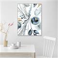 Picture of Dainty Bloom Gray I  _GroupedProduct_Rectangle_Portrait_Canvas_Framed_