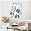 Picture of Dainty Bloom Gray I  _GroupedProduct_Rectangle_Portrait_Canvas_Framed_