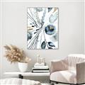 Picture of Dainty Bloom Gray I  _GroupedProduct_Rectangle_Portrait_Canvas_Framed_