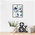Picture of Dainty Bloom Gray II  _GroupedProduct_Rectangle_Portrait_Canvas_Framed_