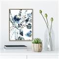 Picture of Dainty Bloom Gray II  _GroupedProduct_Rectangle_Portrait_Canvas_Framed_