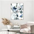 Picture of Dainty Bloom Gray II  _GroupedProduct_Rectangle_Portrait_Canvas_Framed_