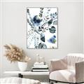 Picture of Dainty Bloom Gray II  _GroupedProduct_Rectangle_Portrait_Canvas_Framed_